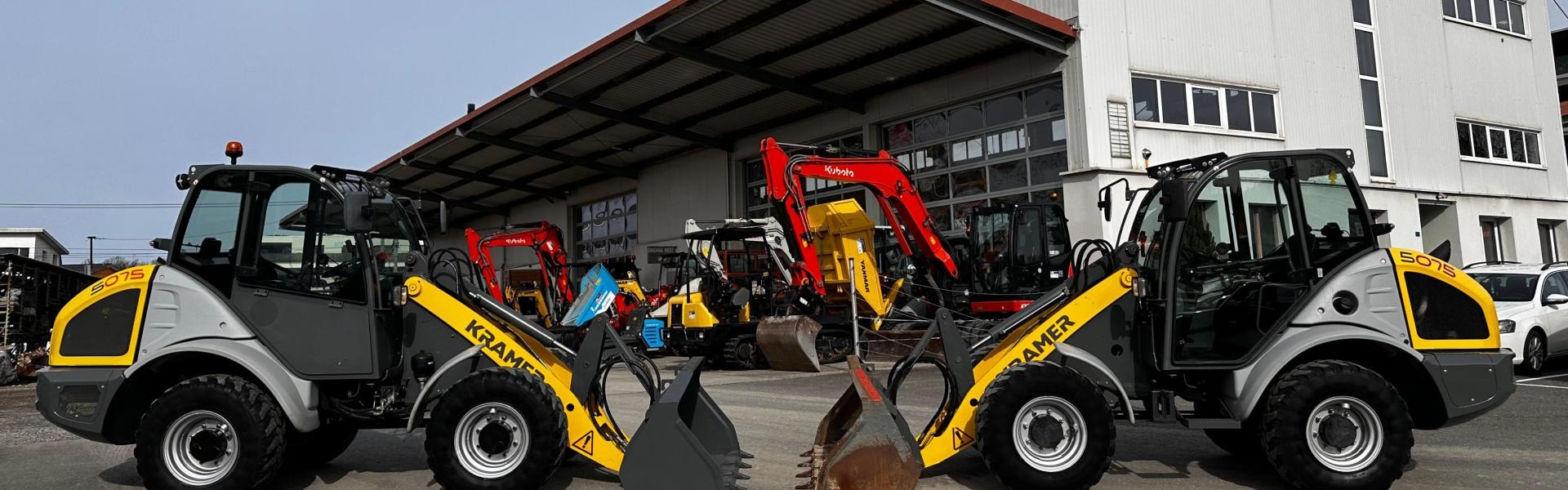 Ihr Spezialist für Baumaschinen und Traktoren